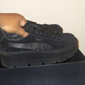 Fenty black puma creeper cleats